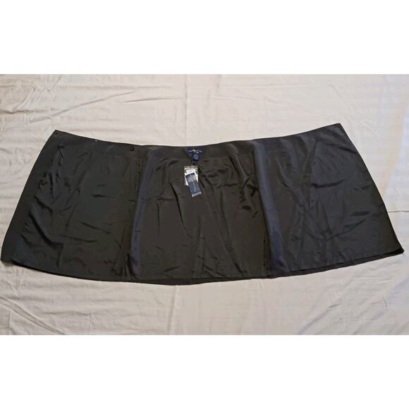 Charter Club Women's Size 14 Greenish Brown Midi Wrap Skirt 100% Silk NWT $65 - Picture 8 of 9